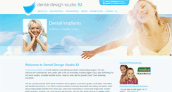 Desktop Screenshot of dentaldesignstudio32.com.au